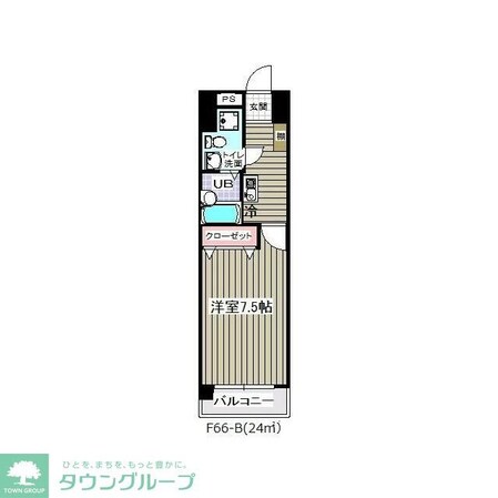 グランシャルム葛西の物件間取画像